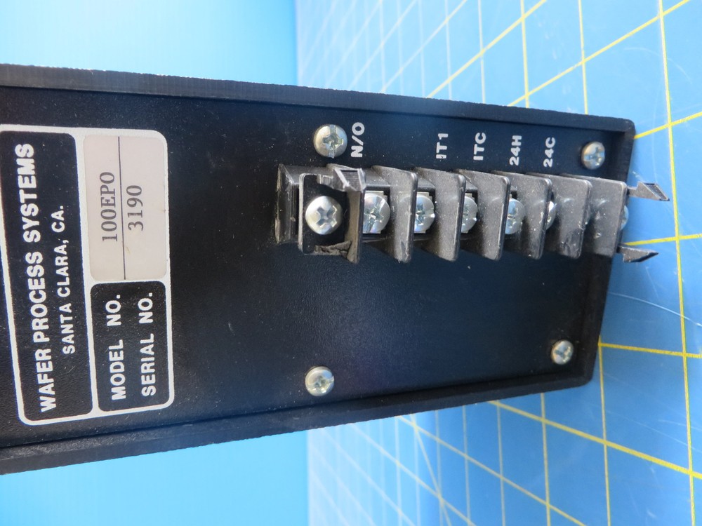 Wafer Process Systems 100 EPO Emergency Power Off Panel