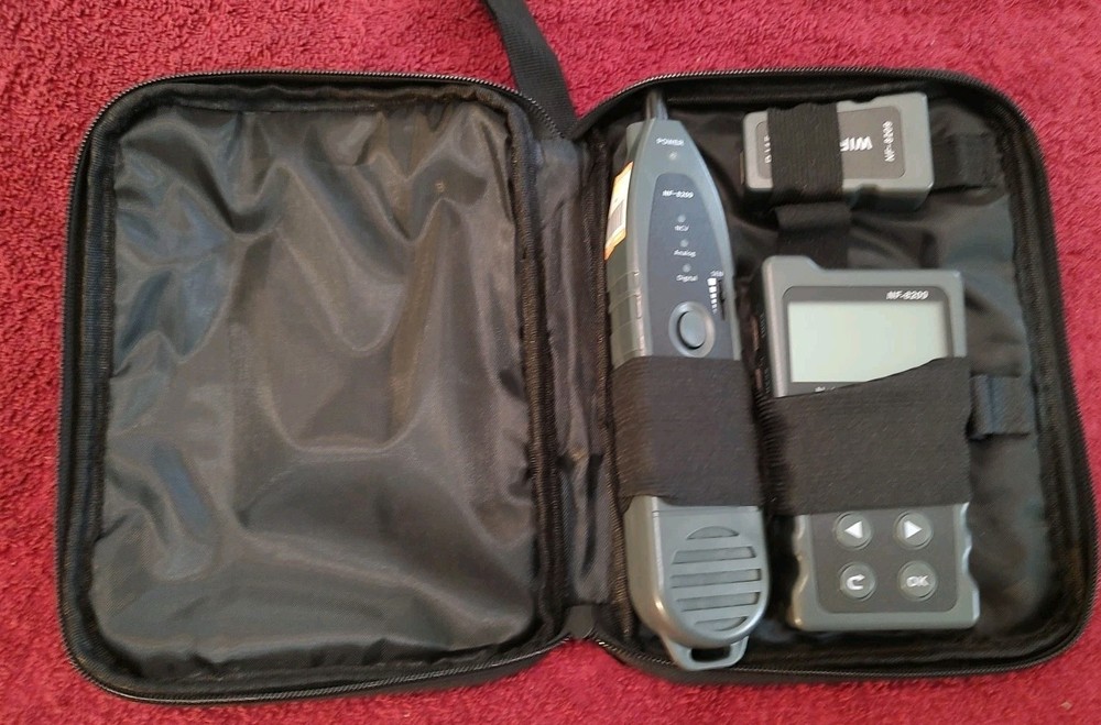 LCD Display Measure Length Tracker NF-8209 Cable POE Wire Checker Network Tool