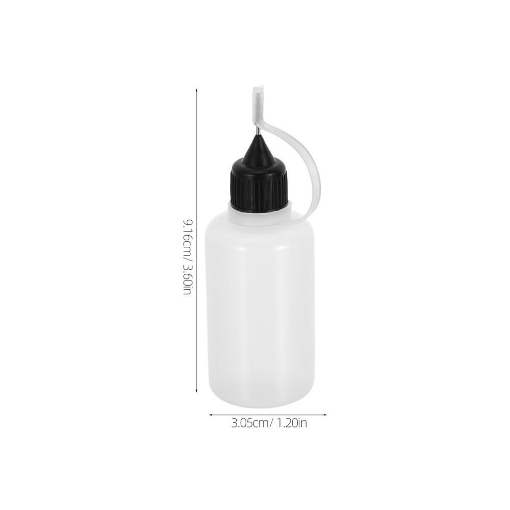 5 Pcs Dispensing and Bottling Fine Needle Tip Squeeze Bottle Applicator