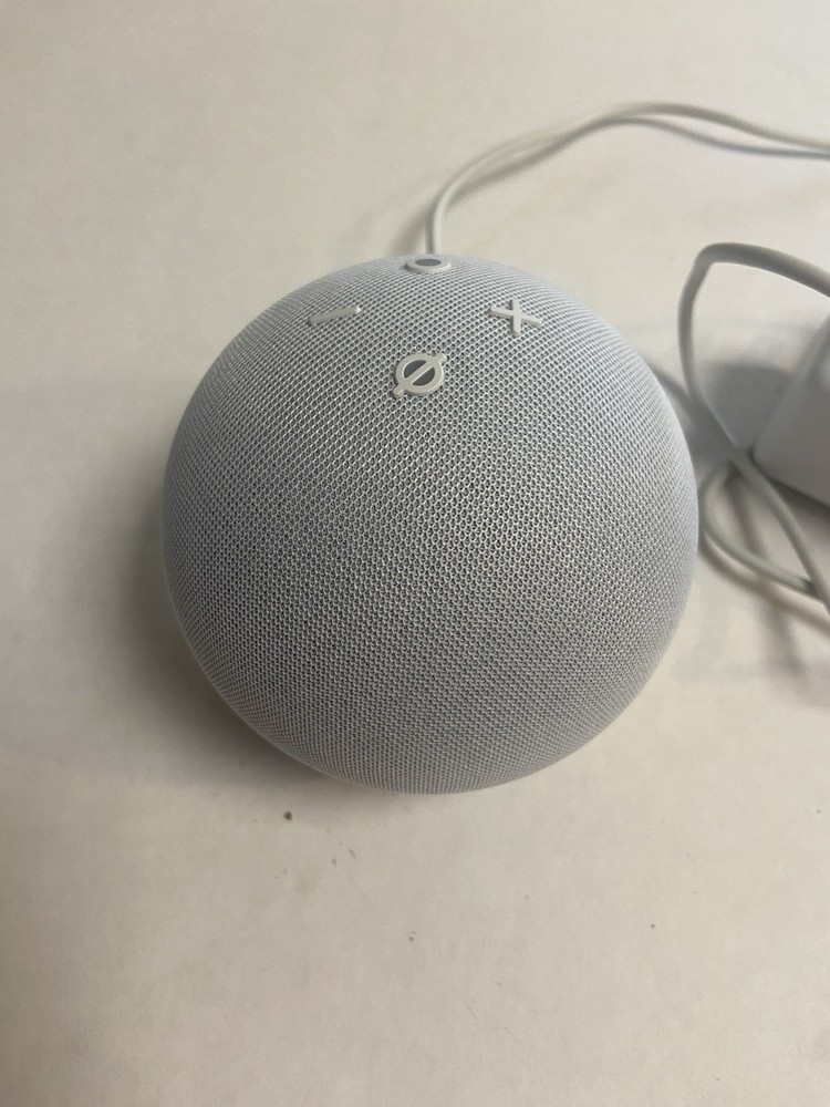 Amazon Echo Dot Smart Speaker Alexa WiFi Voice Control White Sphere