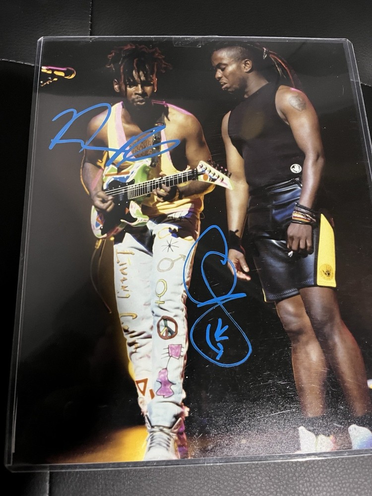 Living Colour Autographed 8x10 With COA