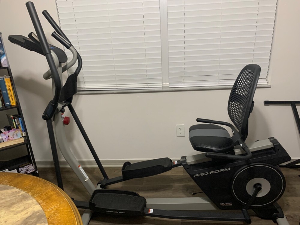 Pro-Form hybrid trainer (elliptical & bike)