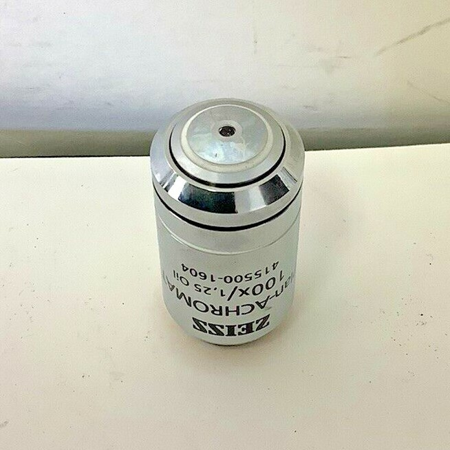 Zeiss Microscope 100X Plan Achromat Objective Infinity Olympus Nikon Leitz