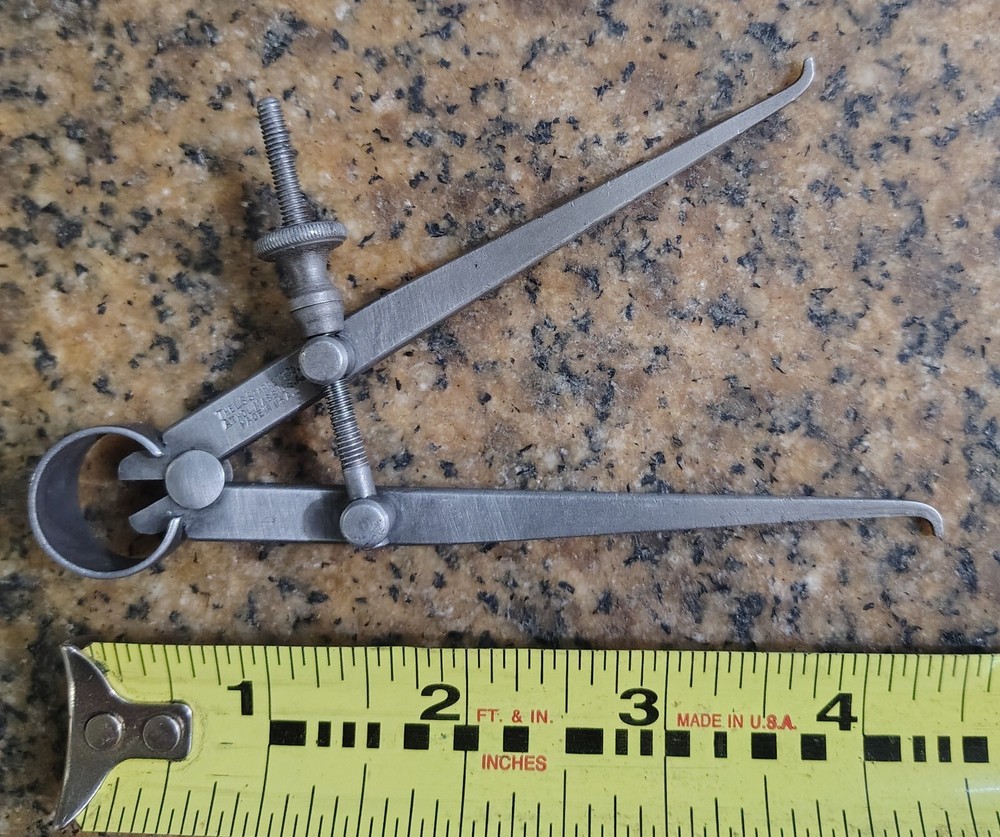 🗽VINTAGE STARRETT ID 4" CALIPER