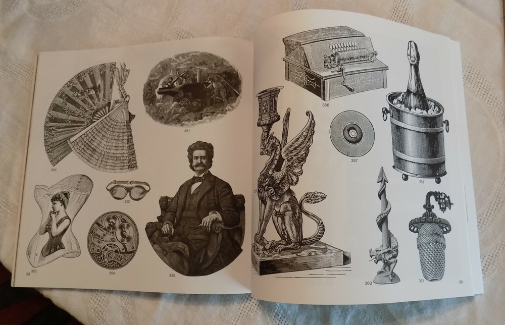 "Steampunk Sourcebook" by M. C. Waldrep 2016 Inspiration Paperback Graphics Book
