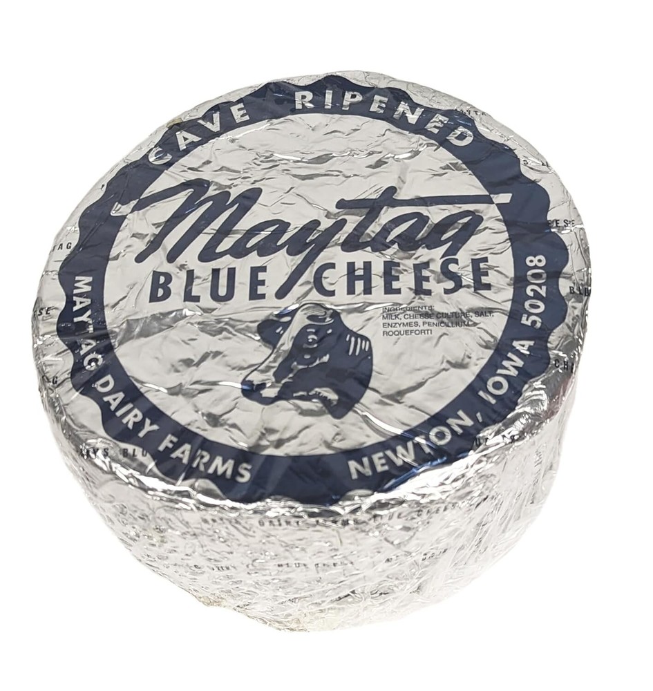 Cave Ripened Blue Cheese (Maytag) 1 LB pack of 3