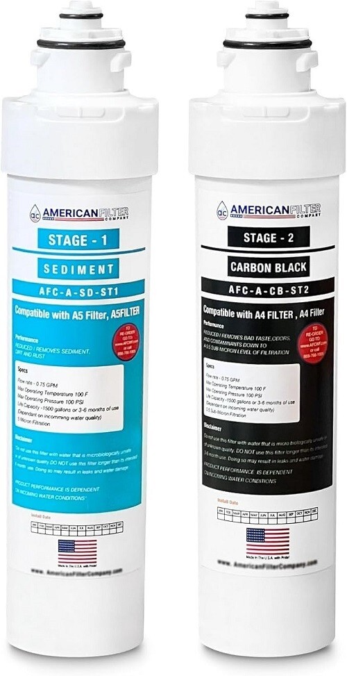 AFC® #AFC-A-SDCB-SET, Compatible with Avalon A4 / A5, A4FILTER Water Filter Sets