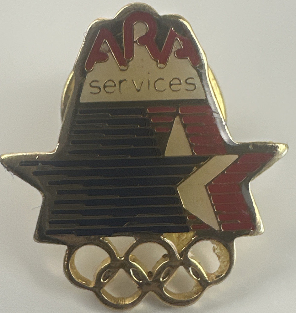 ARA Services 1984 Los Angeles Olympics USA pin