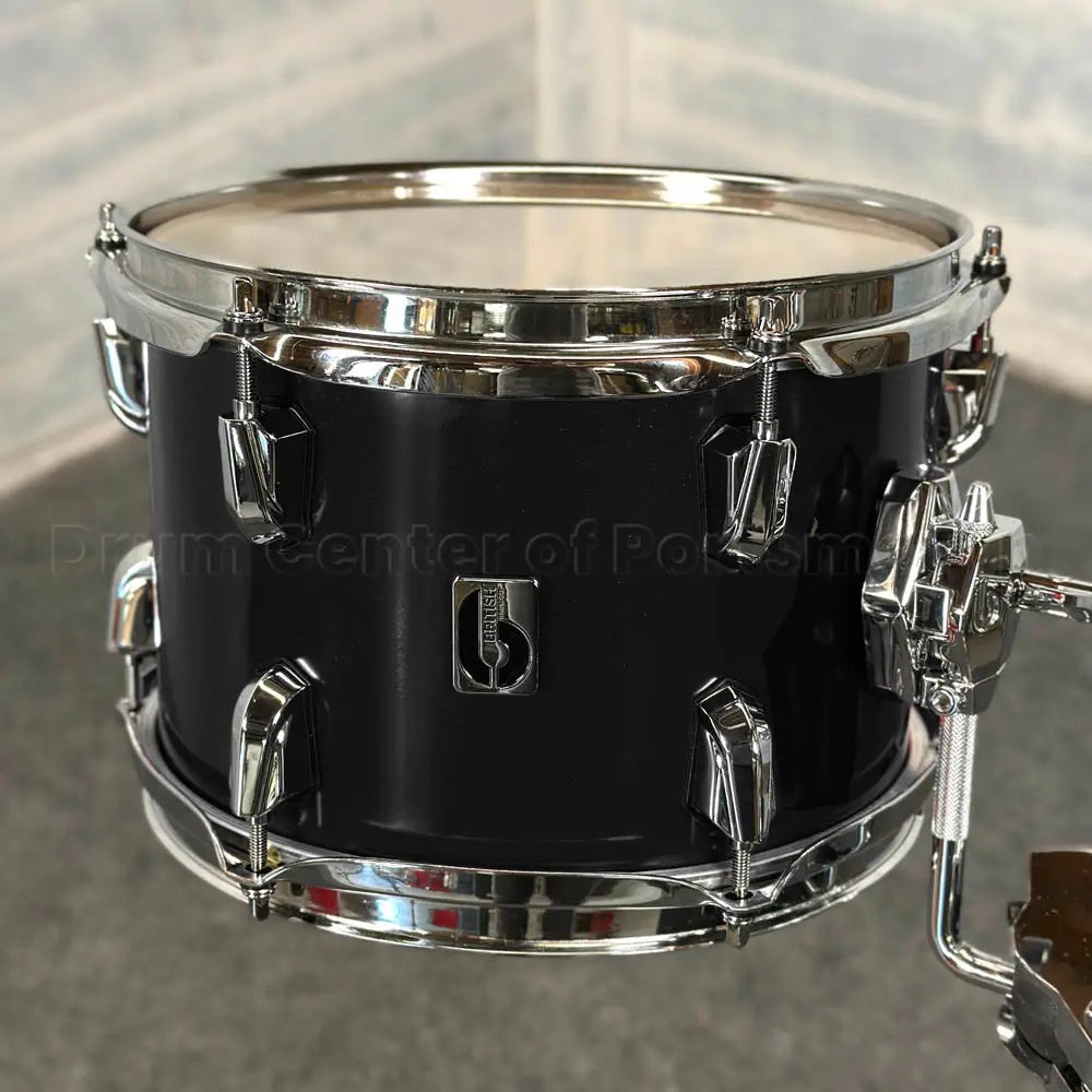 British Drum Company Enigma Tom 10x7 Satin Black