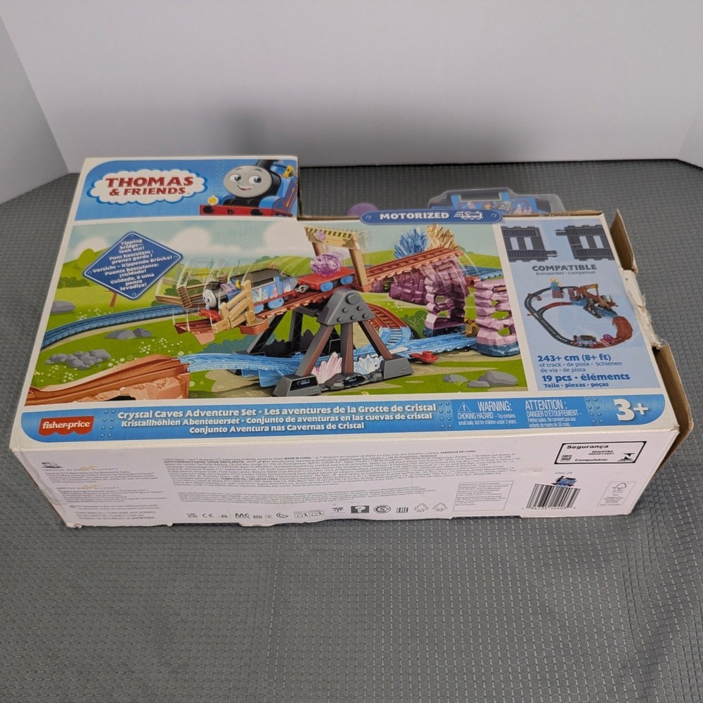 Thomas & Friends Crystal Caves Adventure Set Motorized Thomas Train Track Set