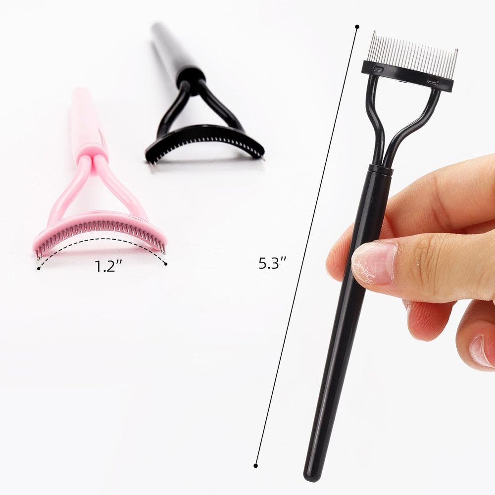 4 Pcs Eyelash Separator Tool Mascara Brushes Eyelash Comb Separator Definer Lash