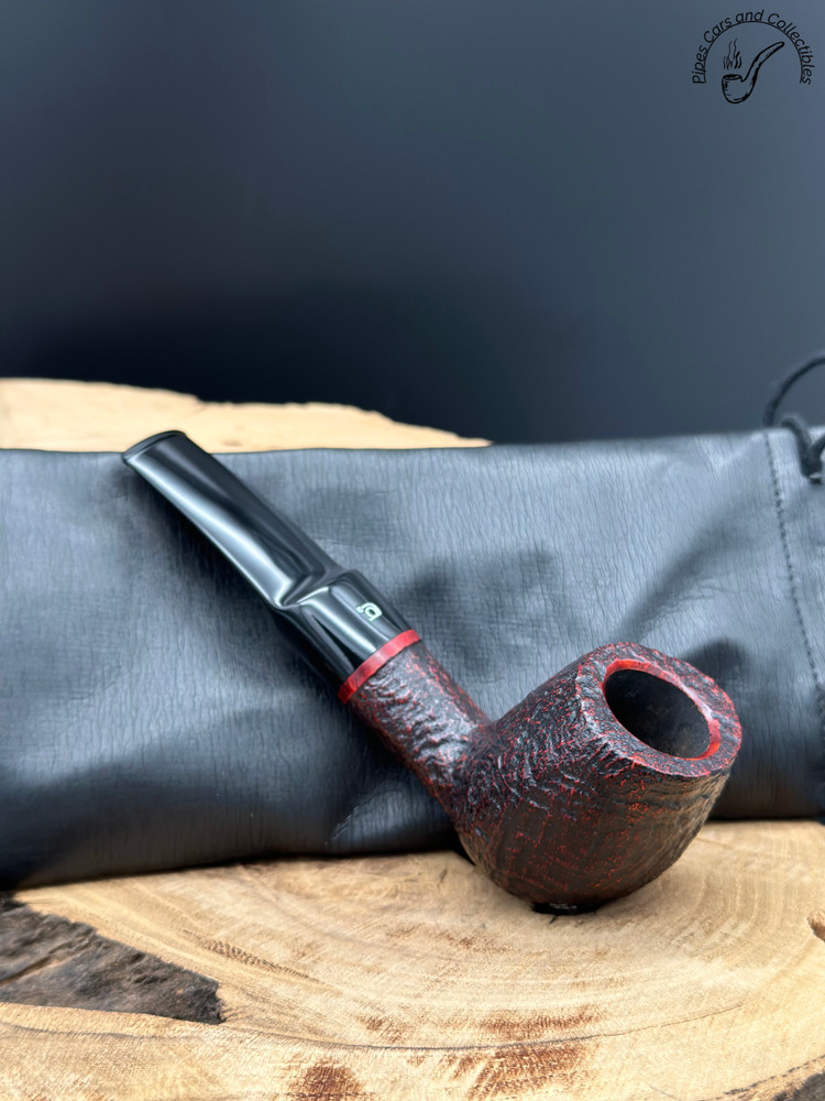 Bjarne Handmade In Denmark Sandblasted Smoking Pipe