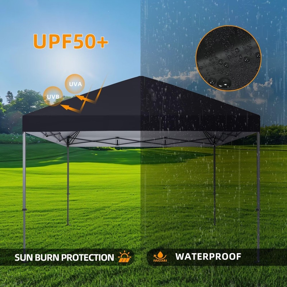 8x8 Canopy Replacement Top Only,Waterproof Pop Up Canopy Tent Top Replacement...