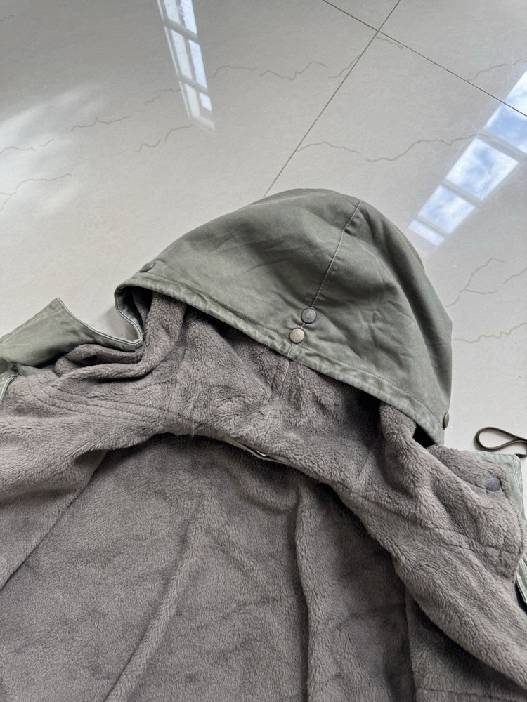 German Army Olive Drab Lined Parka Vtg 70s