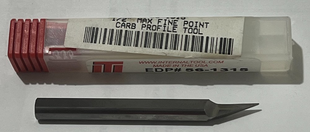 Profile Boring Bar: 0.22" Min Bore, 1/2" Max Depth, Left Hand Cut, Solid Carbide