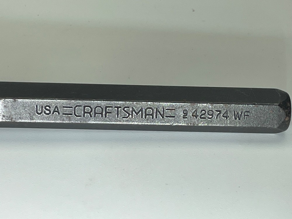 Craftsman Tool 5/8" Cold Chisel 942974 WF USA