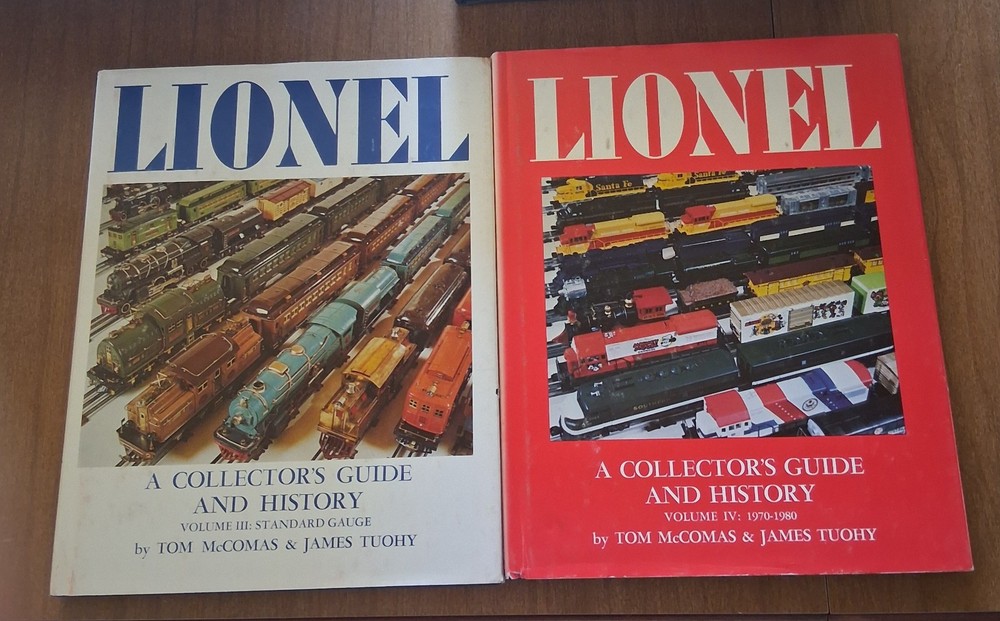 4 Lionel Train Books + More!