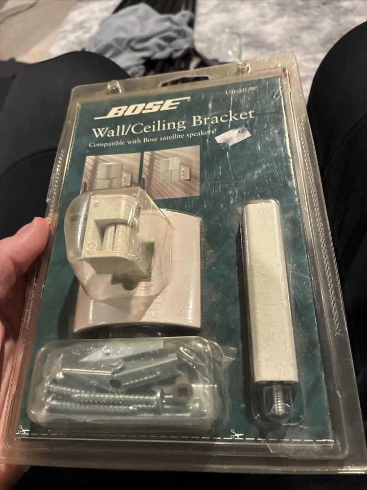 Genuine Bose UB-20W Wall Ceiling Speaker Mounting Bracket White