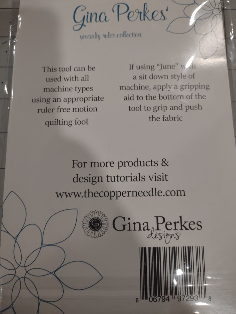 June Ruler Quilting Tool - size small