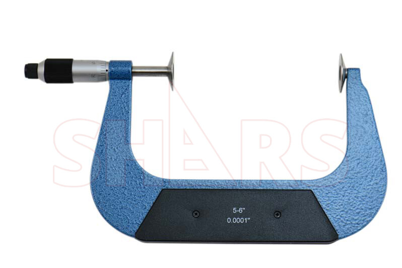 SHARS 5-6" Disc Micrometer NEW #}
