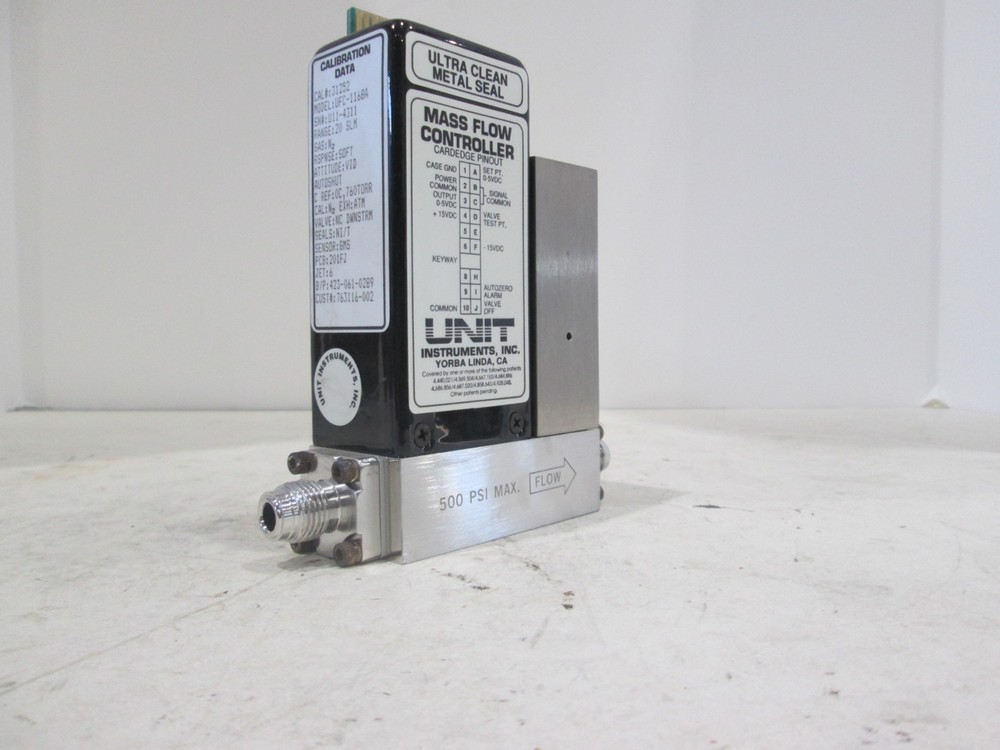 Unit, UFC-1168A, Range 20 SLM, Gas N2, Used