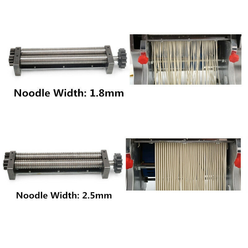 Commercial Electric Dough Roller Sheeter Noodle Pasta Dumpling Maker Machine