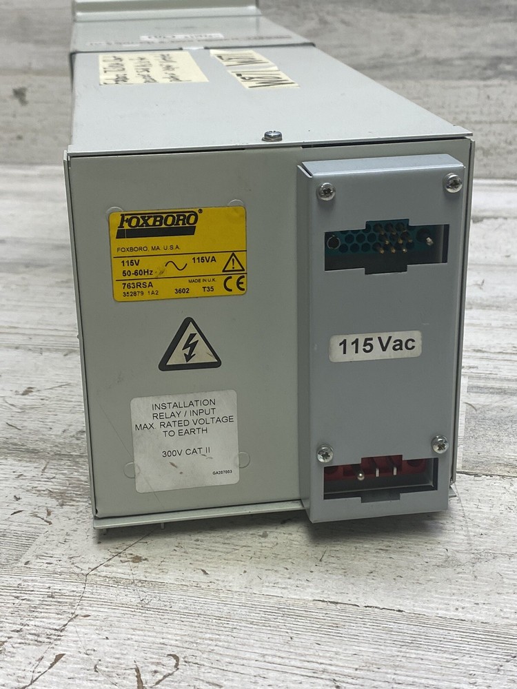 Foxboro 763RSA Chart Recorder 115v-ac Pre Owned