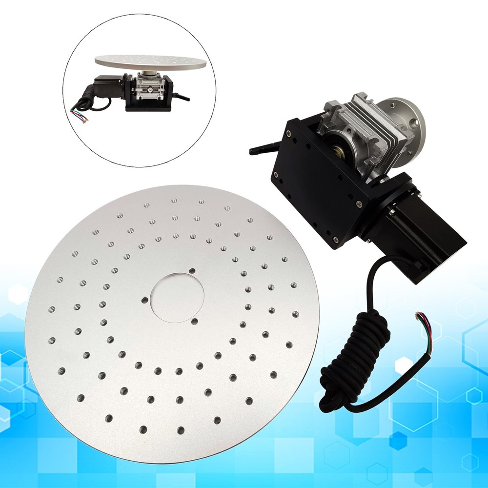 30cm Rotating Workbench 110V Stepper Motor for Marking & Inspection