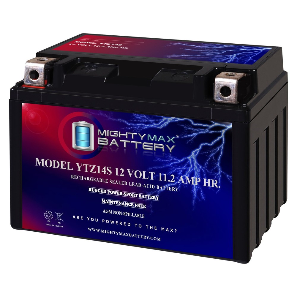 Mighty Max 12V 11.2Ah Battery Replacement for Honda ATV Mower
