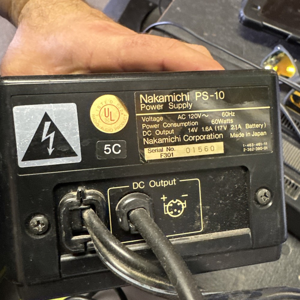 (2) Nakamichi DMP-100 Digital Mastering Processor with Power Supply