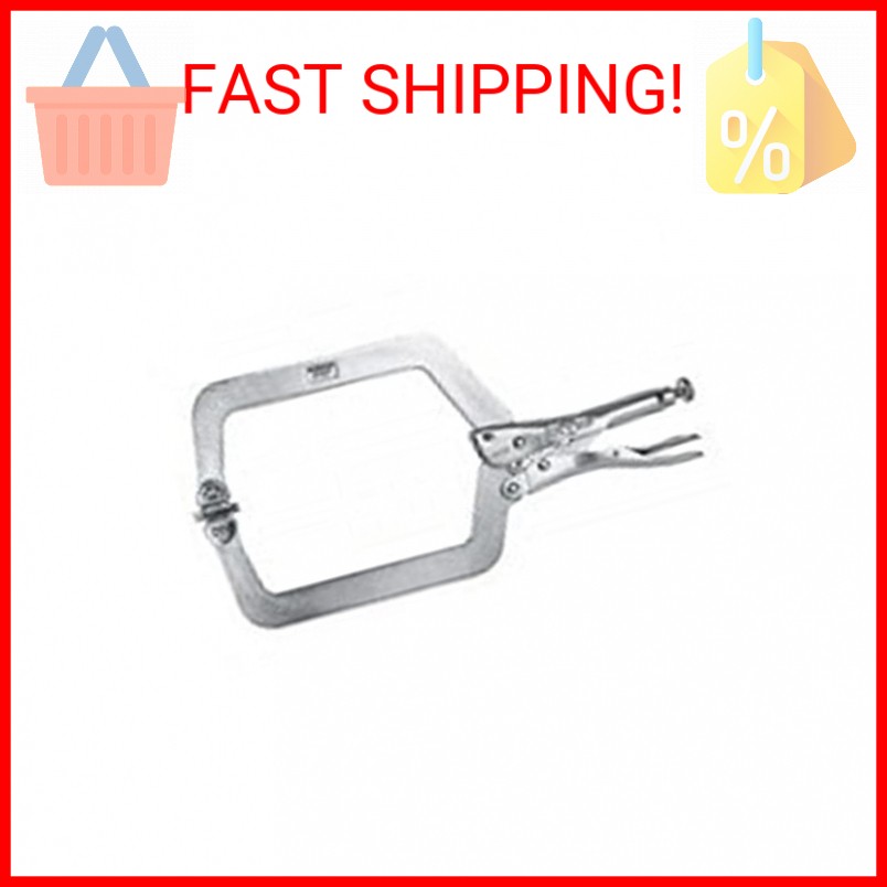 Irwin 9 in. Locking Clamp with Swivel Pads