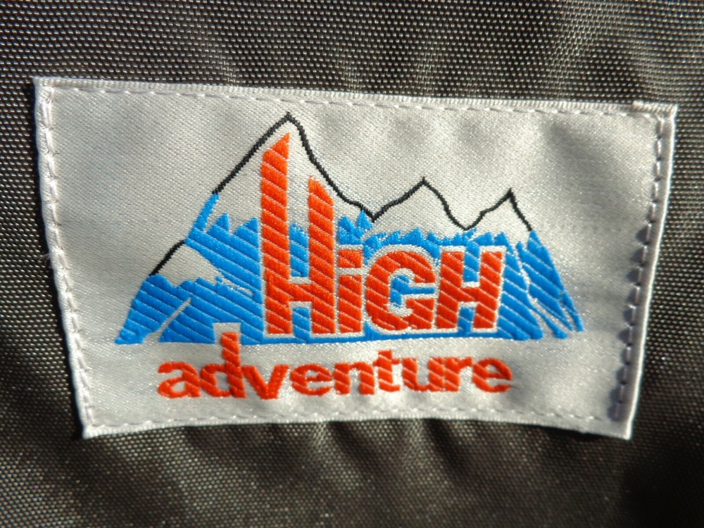 VINTAGE HIGH ADVENTURE HIKING EXTERNAL FRAME BACKPACK