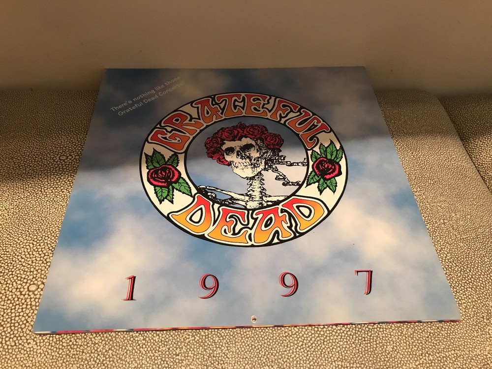 Vintage "Official" 1997 Grateful Dead Production Calendar