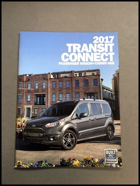 2017 Ford Transit Connect 32-page Car Sales Brochure Catalog - Cargo Van