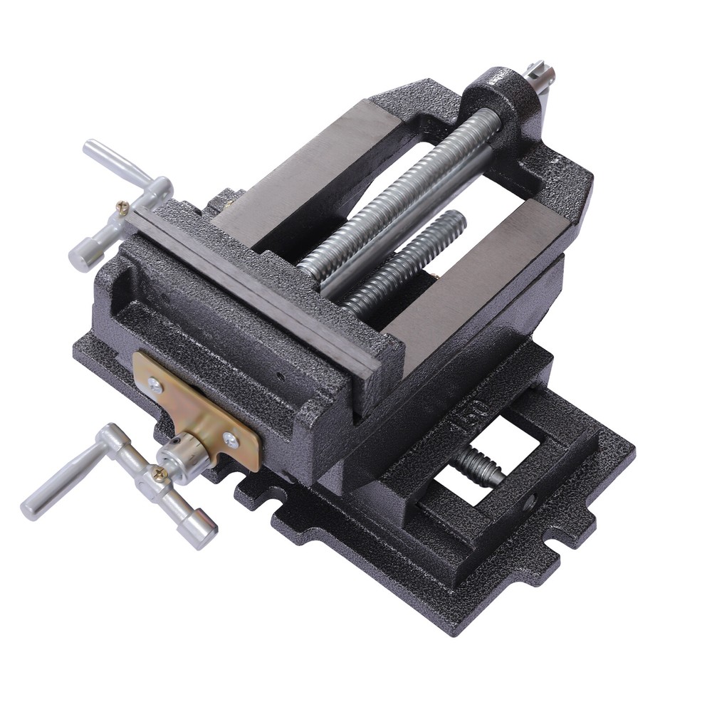 6" Heavy-Duty Vise Clamp for Drill Press - Precision Milling Tool