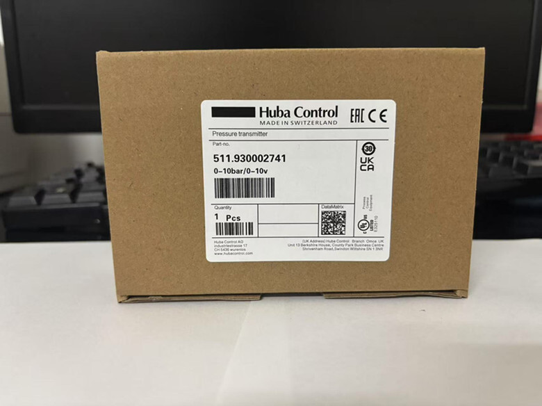 Huba pressure sensor transmitter 511.930002741 0-10bar 0-10v