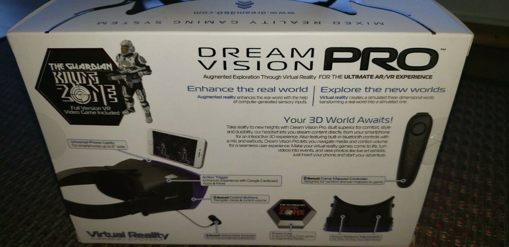 Dream Vission PRO Virtual Reality Smartphone Headset