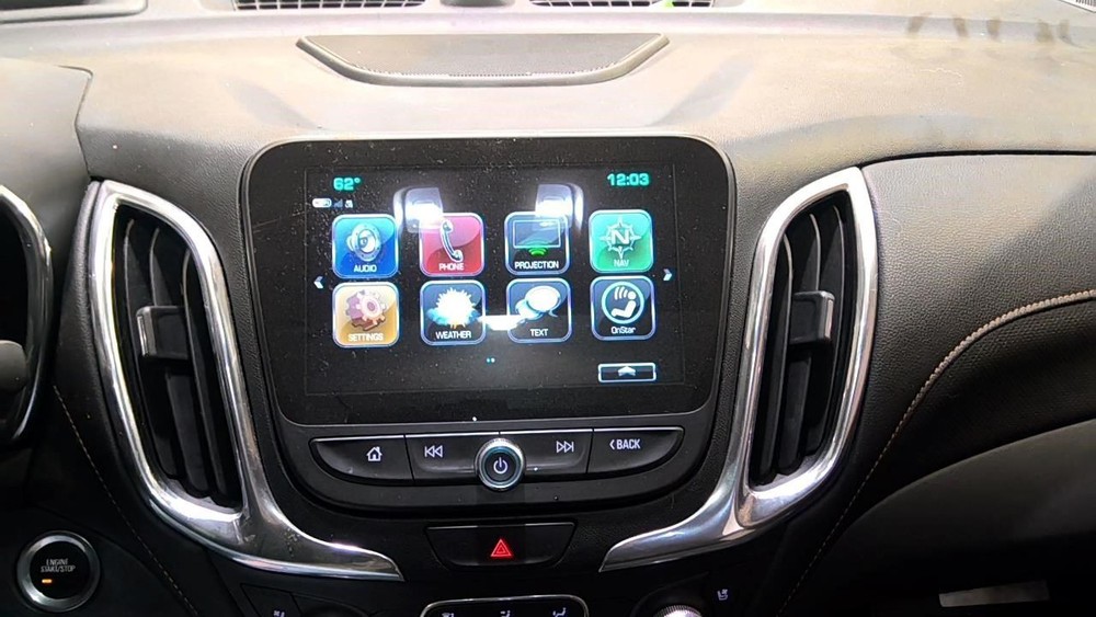 2018 Chevy Equinox 8" Display Screen and Control Panel