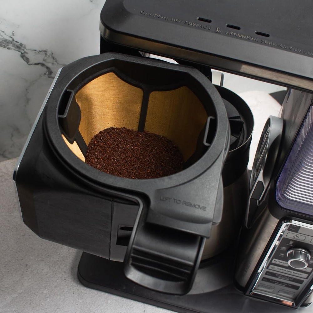 Original Replacement Permanent Reusable Filter for Ninja Coffee Bar Glass The...