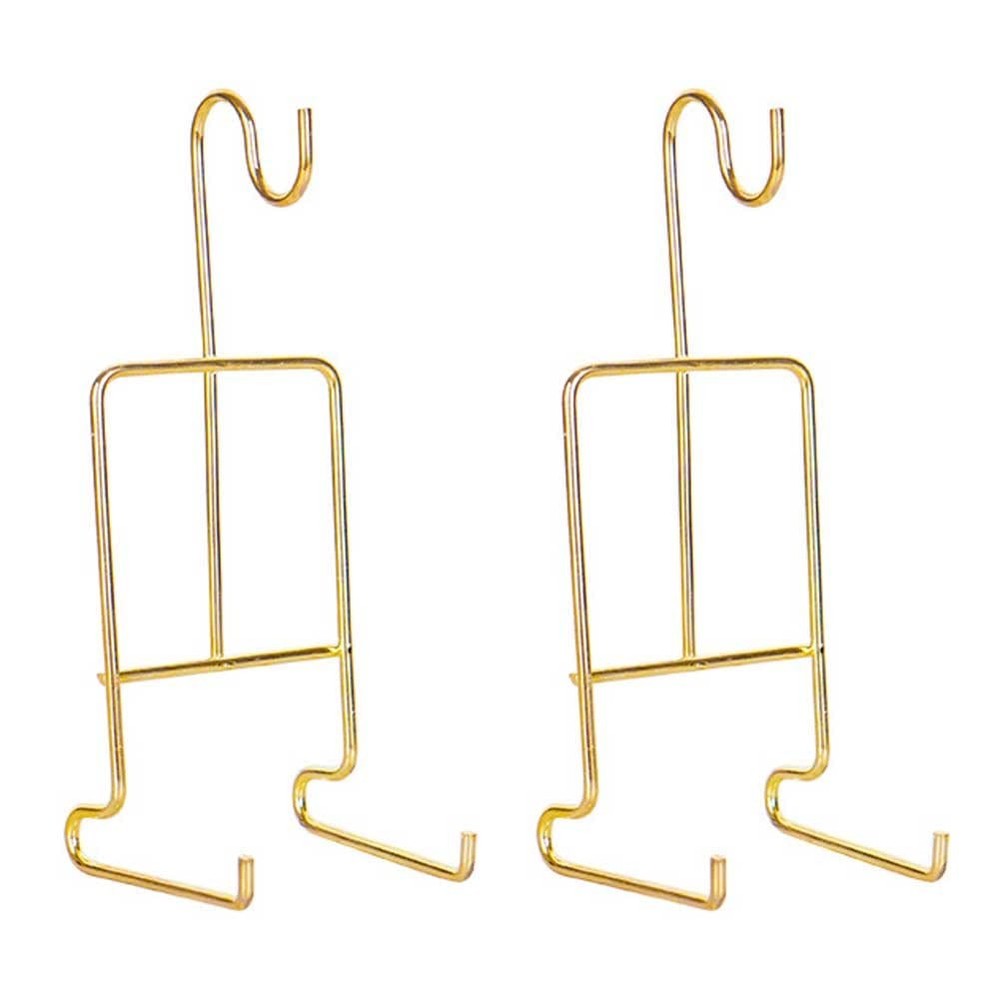 2 Pcs Tea Cup And Saucer Stand Metal Teacup Display Easel Holder Desktop Coffee