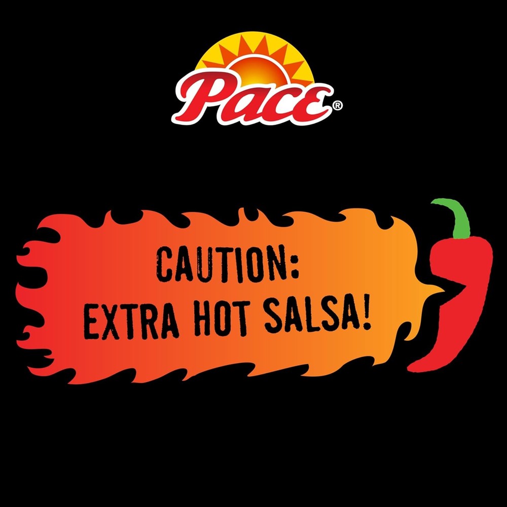 Pace Ghost Pepper Habanero Extra Hot Salsa 16 oz Jar