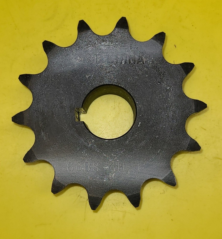 SST 60BS14H Finished Bore Sprocket w/ Keyway, 1" Bore, 14 Teeth