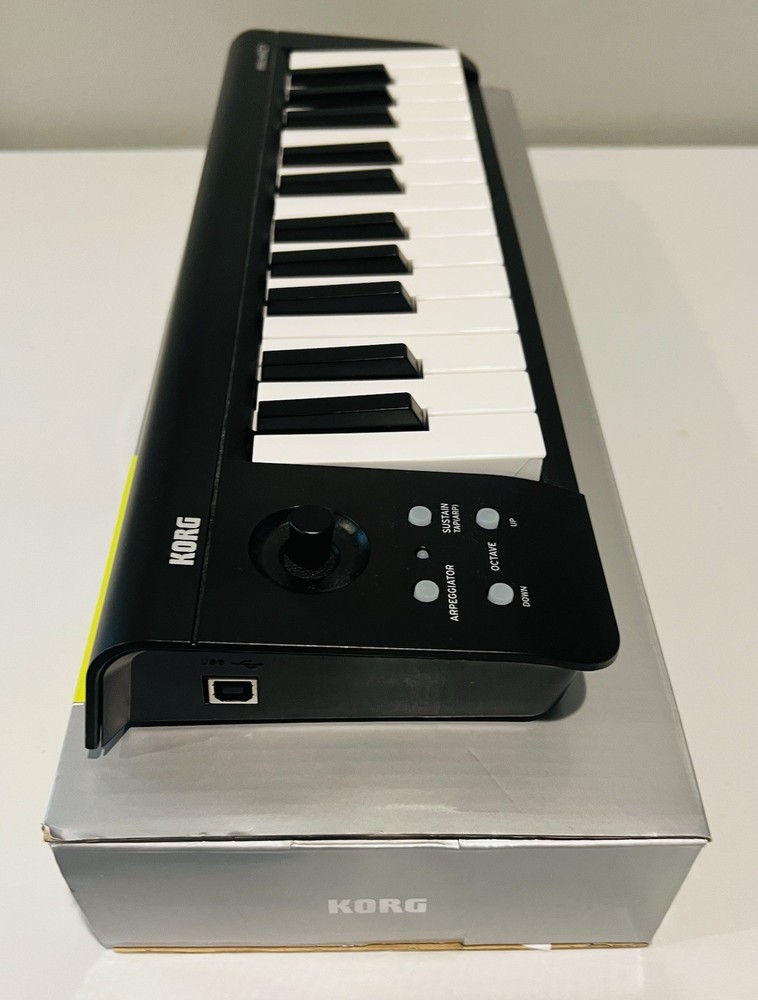 KORG microKEY-25 USB Powered MIDI Keyboard Controller + USB Cable (Not Wireless)