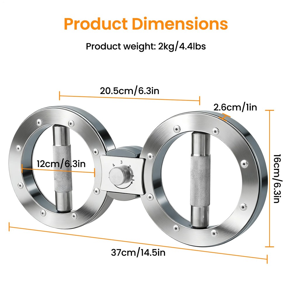 Spinning Burn Rotator Machine Arm Workout Equipment Forearm Trainer