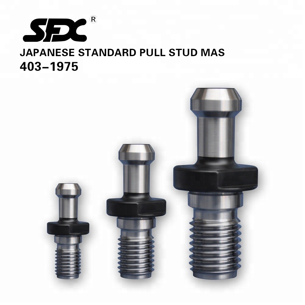 US 10Pcs BT40x45 Degree M16 Pull Stud Retention Knob for CNC Milling Tool Holder