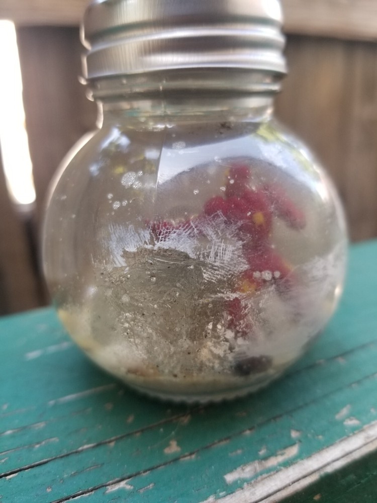 Miniature Marvel Ironman Aquatic Globe Diorama Jar