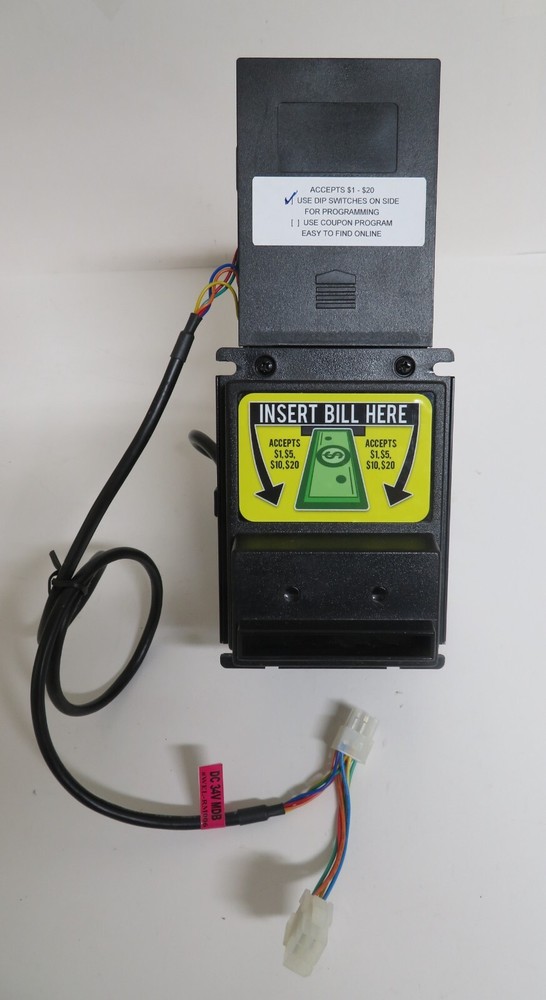 ICT V6 MDB Validator - Accepts $1 - 20 - Fits Touchtunes Jukeboxes and Vending