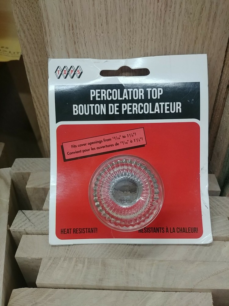 TOPS Glass REPLACEMENT PERCOLATOR TOP