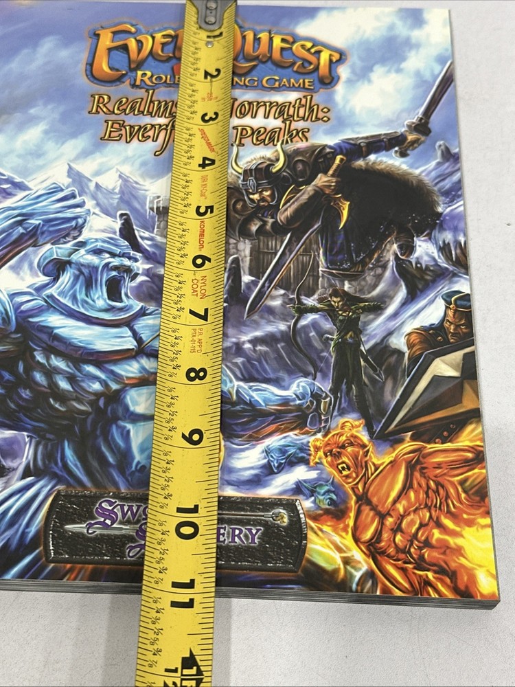Sword Sorcery EverQuest Norrath Everfrost Peaks 3rd Edition 2003