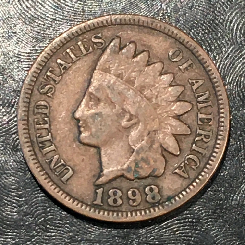 1898 Indian Cent - High Quality Scans #J703